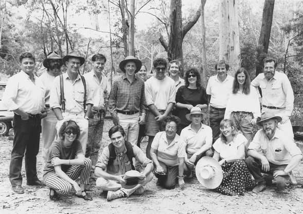 The crew of the ABC TV program 'That's Australia'. 