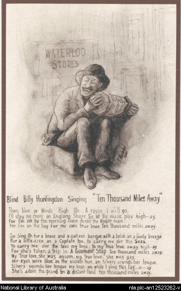 Blind Billy Huntingdon