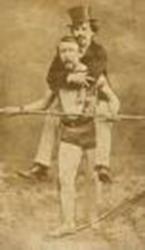 Tightrope performer