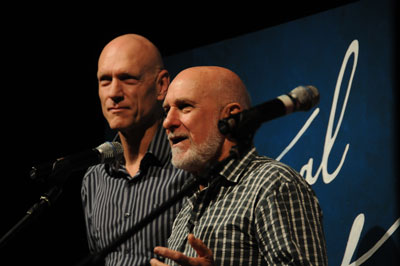 Peter Garrett and Warren Fahey