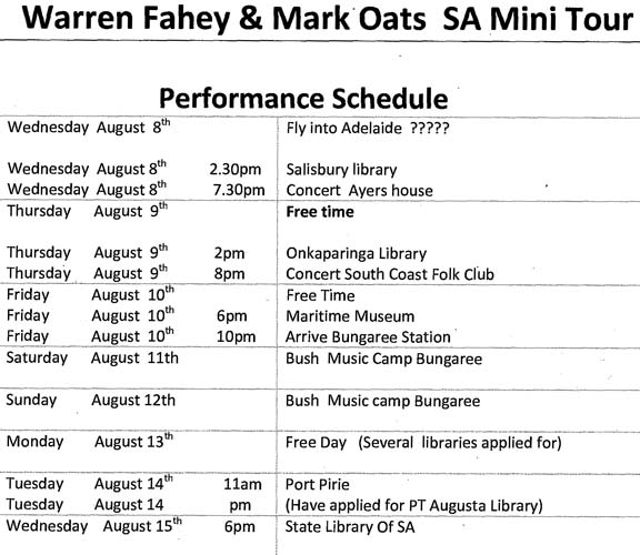 SA Tour